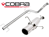 Opel Corsa C (00-06) 1.2L & 1.4L Petrol 00-06 Catback Sportavgassystem (Ej Ljuddämpat) Cobra Sport